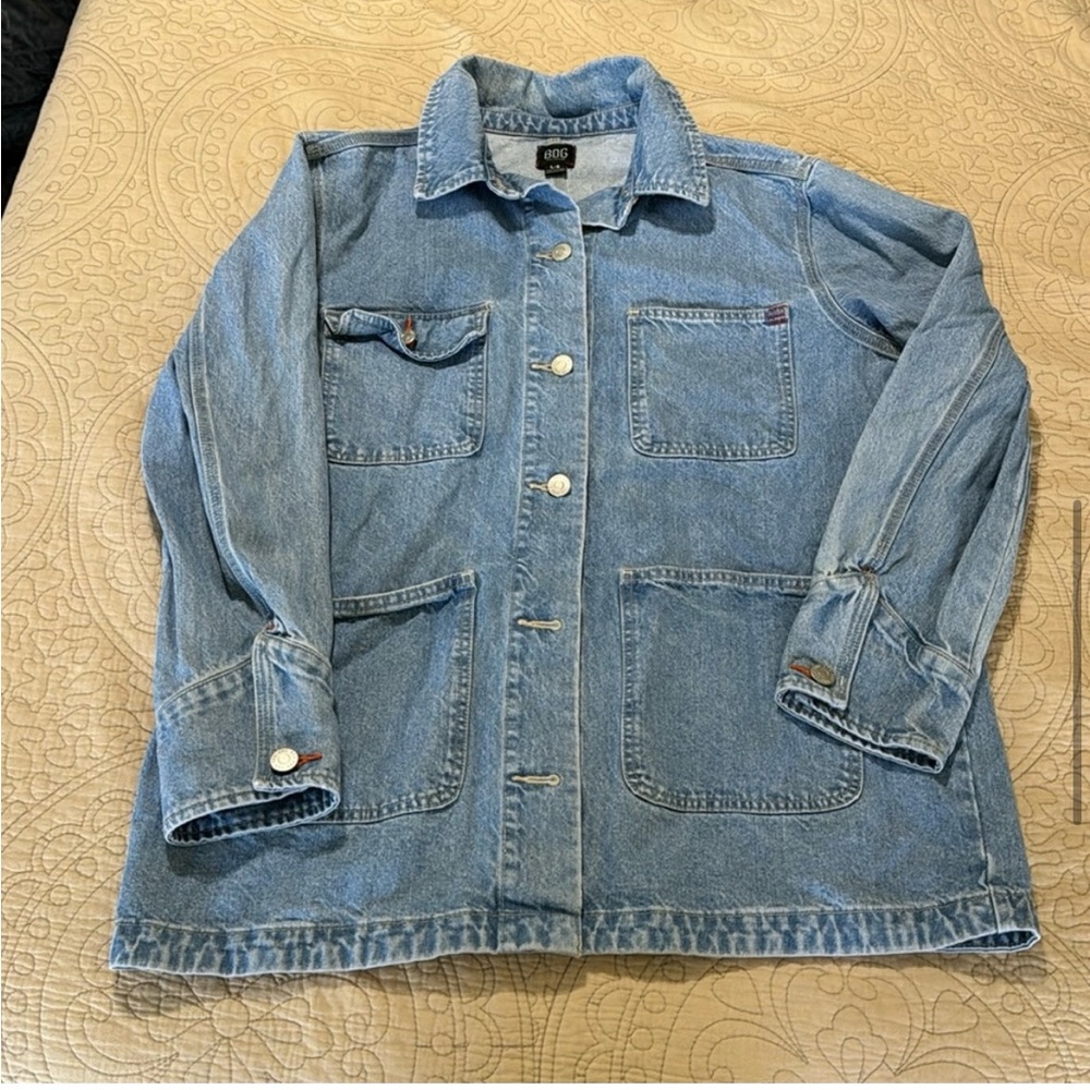 BDG Urban Outfitters Woman’s Oversized Denim Button Chore Jacket